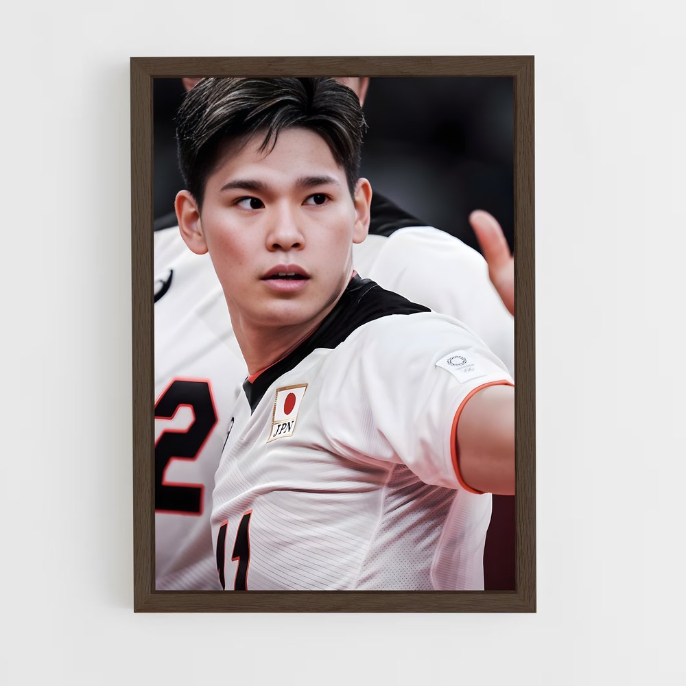 Poster Yuji nishida idéales – affiche Volleyball (vue 5)